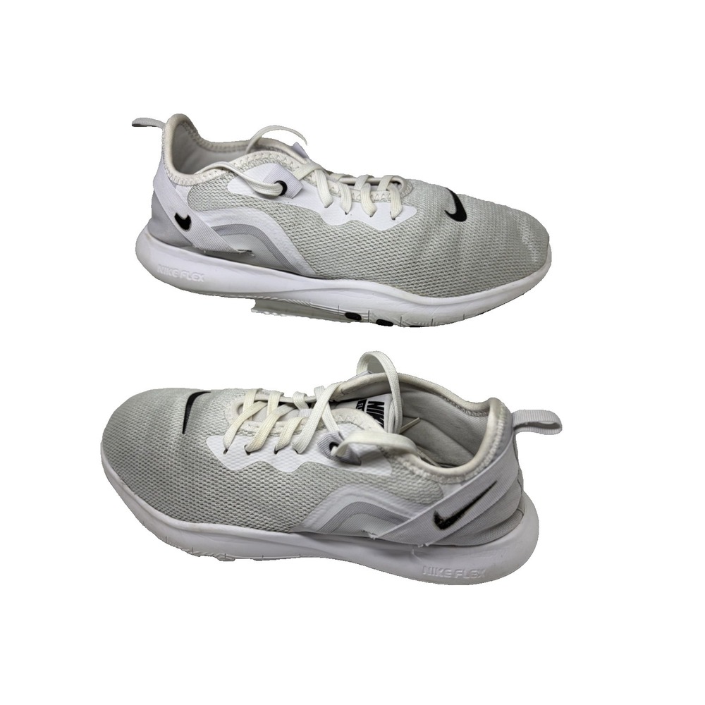 Nike Flex TR9 White and Grey Mens Size 10